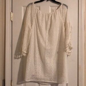 Cute white dress for sale!